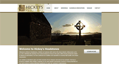 Desktop Screenshot of hickeysheadstonesovens.com